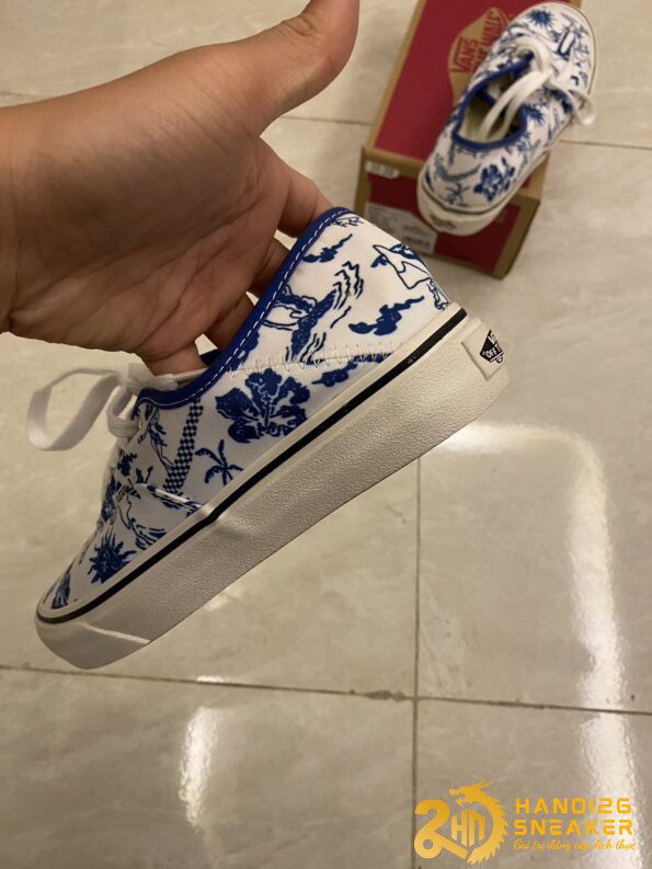 Giày Vans Authentic Bluewhite Vn0a5hypaxv Like Auth (8)